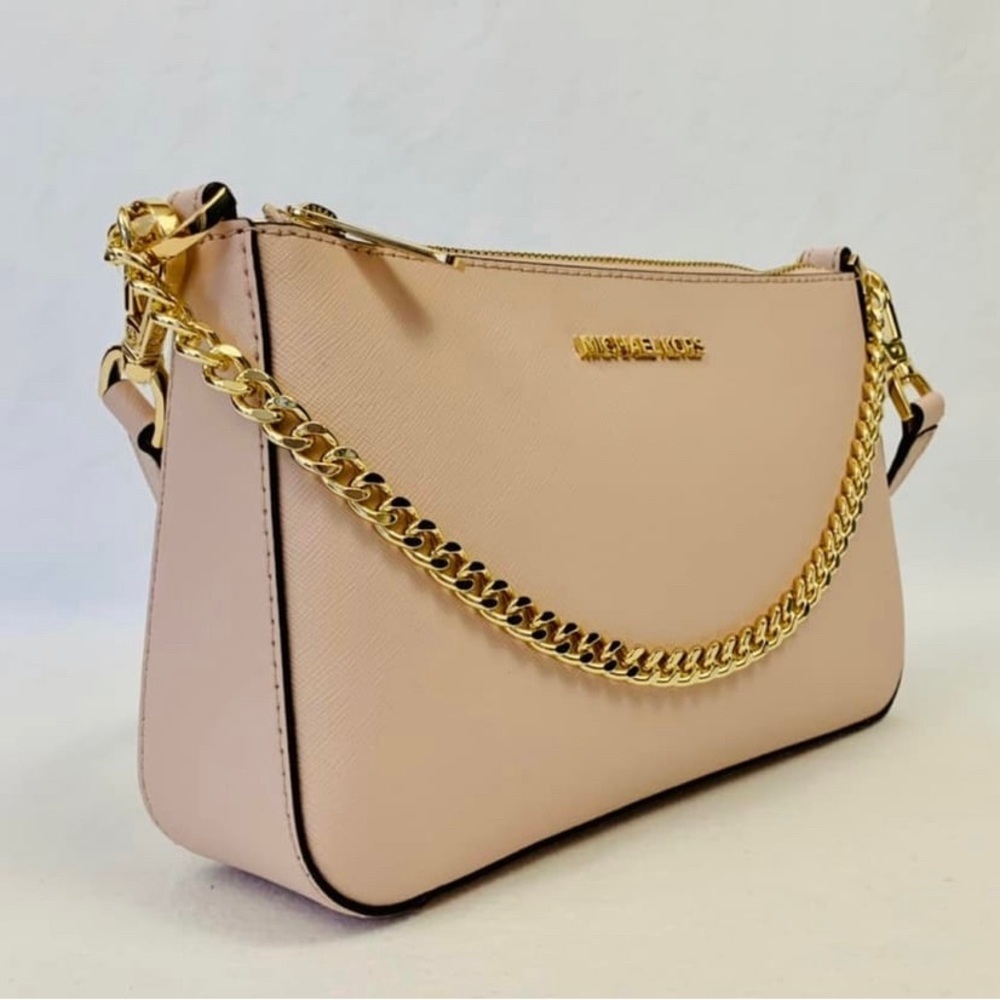 Michael Kors Jet Set Travel Medium Zip Pouchette - Picture 1 of 9